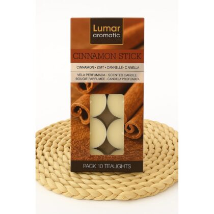 VELAS DE TÉ CANELA EN RAMA