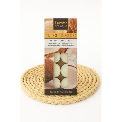 VELAS DE TÉ DULCE DE COCO