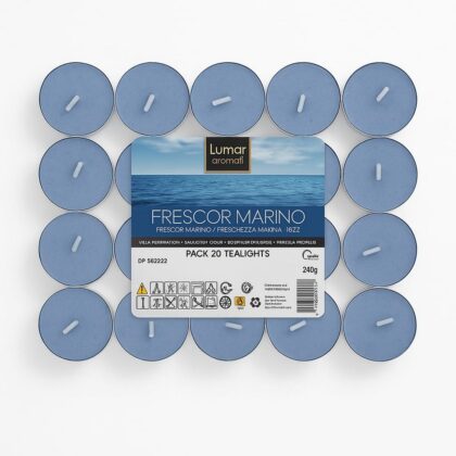 VELAS DE TÉ DE FRESCOR MARINO