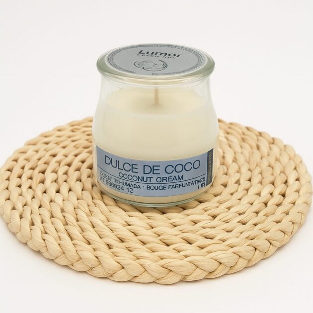VELA VEGETALDULCE DE COCO